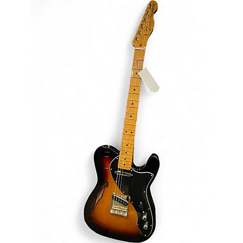 Used Fender Vintera II '60s Telecaster Thinline 3 Color Sunburst Hollow Body Electric Guitar 3 Color Sunburst