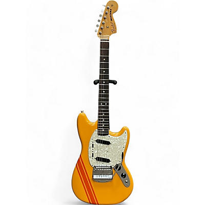 Fender Used Fender Vintera II 70s Competition Mustang Competition Orange Solid Body Electric Guitar