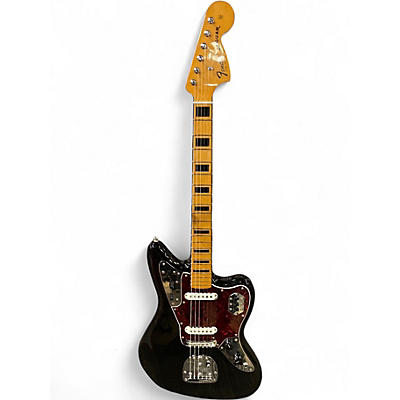 Used Fender Vintera II 70's Jaguar Black Solid Body Electric Guitar