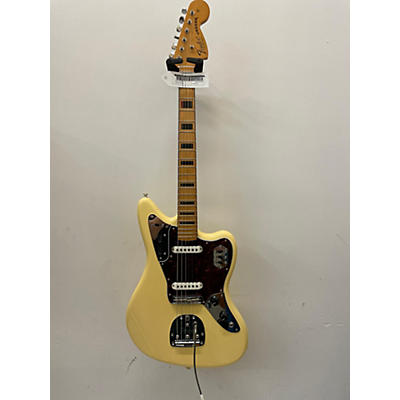 Fender Used Fender Vintera II 70s Jaguar Vintage White Solid Body Electric Guitar