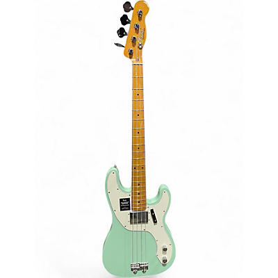 Used Fender Vintera II '70s Telecaster Bass Surf Green Electric Bass Guitar