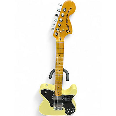 Used Fender Vintera II 70s Telecaster Deluxe Vintage White Solid Body Electric Guitar