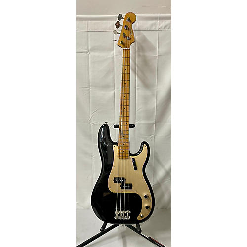 Used Fender Vintera II P Bass Black Electric Bass Guitar Black