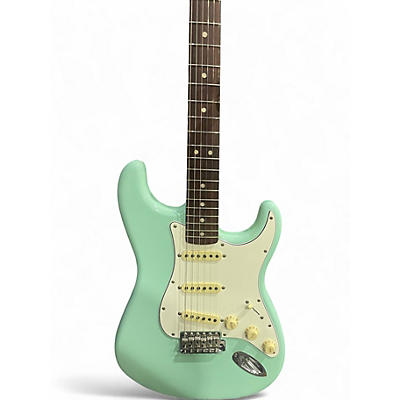 Used Fender Vintera II Stratocaster Surf Green Solid Body Electric Guitar