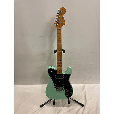 Used Fender Vintera II Telecaster Deluxe Surf Green Solid Body Electric Guitar