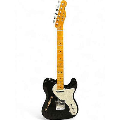 Used Fender Vintera II telecaster  Black Hollow Body Electric Guitar
