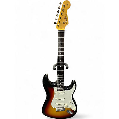 Used Fender WILDWOOD 61 STRATOCASTER NOS LTD 3 Tone Sunburst Solid Body Electric Guitar