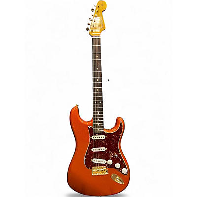 Used Fender WILDWOOD CUSTOM SHOP 1961 STRATOCASTER NOS ORANGE SPARKLE Solid Body Electric Guitar