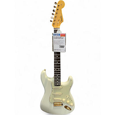 Used Fender WW10 NOS 61 Stratocaster Olympic White Solid Body Electric Guitar