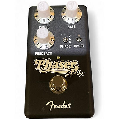Used Fender Waylon Jennings Phaser Effect Pedal