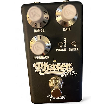 Used Fender Waylon Jennings Signature Phaser Effect Pedal