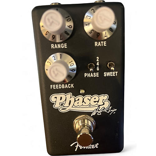 Used Fender Waylon Jennings Signature Phaser Effect Pedal