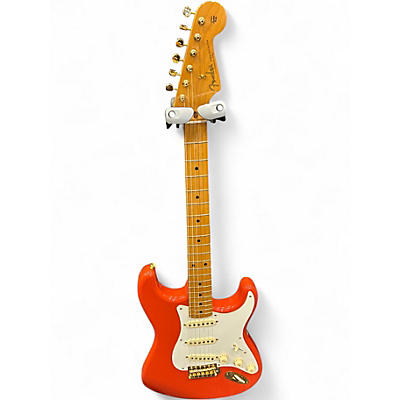 Used Fender Willcutt Guitar FSR Limited Edition '50s Fiesta Red Solid Body Electric Guitar