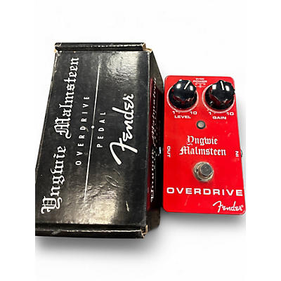 Used Fender YNGWIE MALMSTEEN OVERDRIVE Effect Pedal