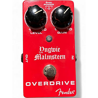 Used Fender YNGWIE MALMSTEEN OVERDRIVE Effect Pedal