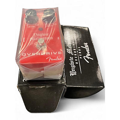 Used Fender YNGWIE MALMSTEEN OVERDRIVE PEDAL Effect Pedal