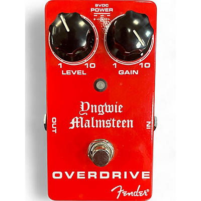 Used Fender Yngwie Malmsteen Overdrive Effect Pedal