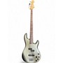 Used Fender ZONE Silver Electric Bass Guitar Silver