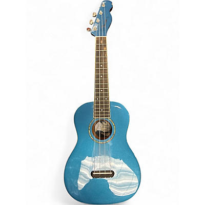 Used Fender ZUMA Blue Ukulele