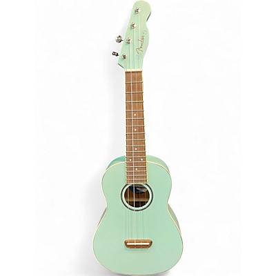 Used Fender ZUMA-SFG Lake Placid Blue Ukulele