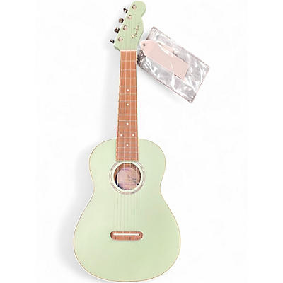Used Fender ZUMA-SFG Seafoam Green Ukulele