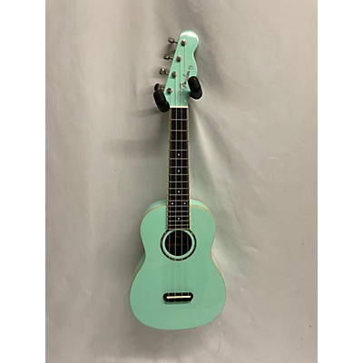 Fender Used Fender Zuma Surf Green Ukulele