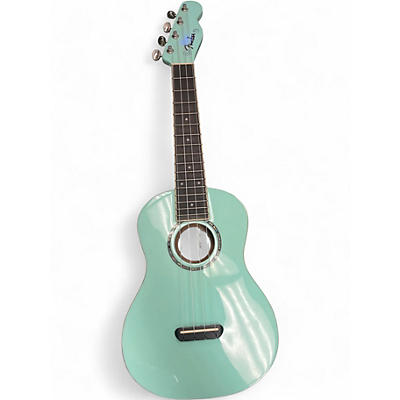 Used Fender Zuma Surf Green Ukulele