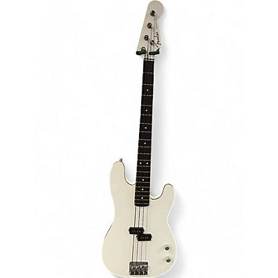 Used Fender aerodyne p bass white Electric Bass Guitar