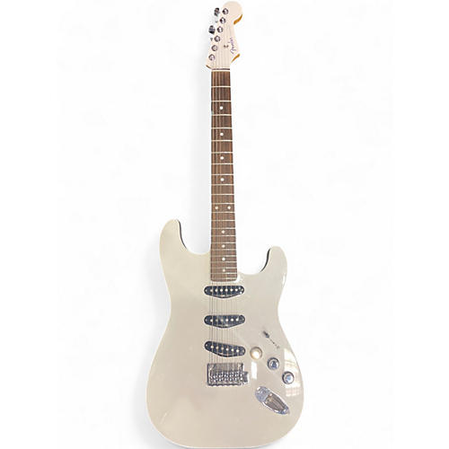 Used Fender aerodyne special stratocaster White Solid Body Electric Guitar White