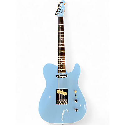 Used Fender aerodyne telecaster blue Solid Body Electric Guitar