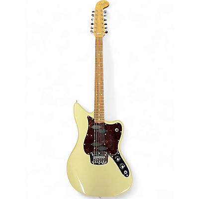 Used Fender alternate reality electric xii White Solid Body Electric Guitar