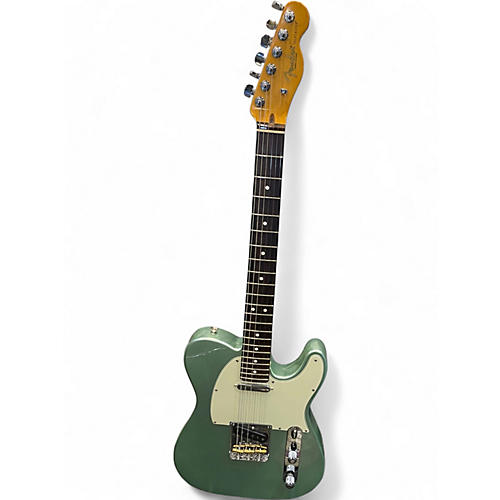 Used Fender ameran ultra ii telecaster  sea foam green Solid Body Electric Guitar sea foam green
