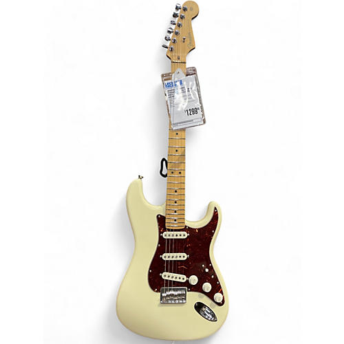 Fender Used Fender american Standard Hardtail Olympic White Solid Body Electric Guitar Olympic White