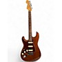 Used Fender american hss strat brown Solid Body Electric Guitar brown