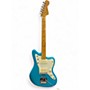 Used Fender american professional II Jazzmaster miami blue Solid Body Electric Guitar miami blue