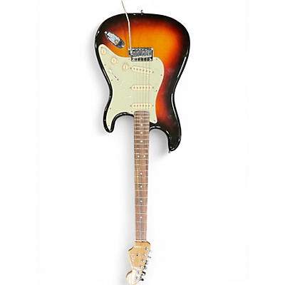 Used Fender american standard deluxe SUBURST Solid Body Electric Guitar