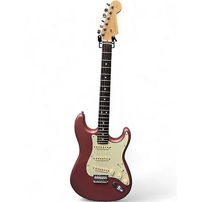 Used Fender american standardstratocaster ht Burgundy Mist Solid Body Electric Guitar