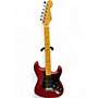 Used Fender american ultra II stratocaster HSS sinister red Solid Body Electric Guitar sinister red