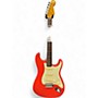 Used Fender american vintage ii 1961 stratocaster Fiesta Red Solid Body Electric Guitar Fiesta Red