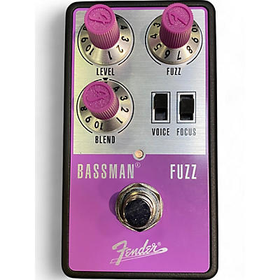 Used Fender bassman fuzz Effect Pedal
