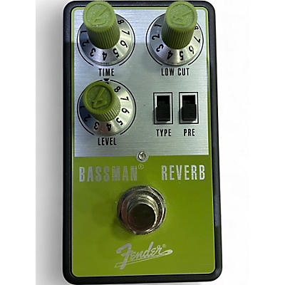 Used Fender bassman reverb Effect Pedal