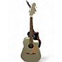 Used Fender cali series redondo Green Acoustic Electric Guitar Green