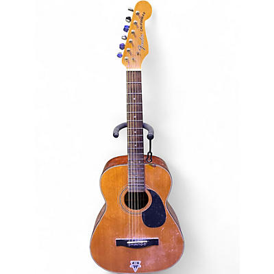 Used Fender californian Natural Acoustic Guitar