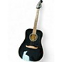 Used Fender catalina Black Acoustic Guitar Black