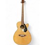 Used Fender cb-60sce Natural Acoustic Bass Guitar Natural