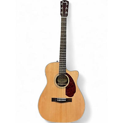 Used Fender cc140sce  Natural Acoustic Electric Guitar
