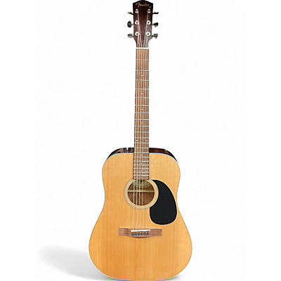 Used Fender cd-60s nat Natural Acoustic Guitar
