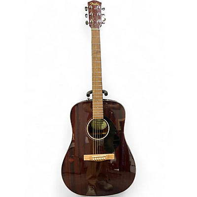 Used Fender cd60s mahogany Acoustic Guitar