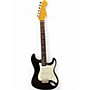 Used Fender classic series 60's stratocaster Black and White Solid Body Electric Guitar Black and White