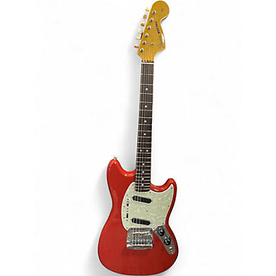 Used Fender classic series '65 mustang Dakota Red Solid Body Electric Guitar